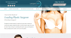 Desktop Screenshot of lampertmd.com